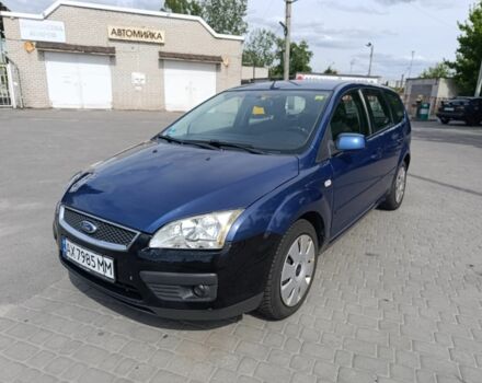 Синій Форд Фокус, об'ємом двигуна 1.6 л та пробігом 240 тис. км за 3550 $, фото 1 на Automoto.ua