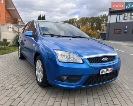 Форд Фокус 2007 в Луцке на Automoto.ua Синий Форд Фокус, объемом двигателя 1.6 л и пробегом 236 тыс. км за 4950 $, фото 1 на Automoto.ua