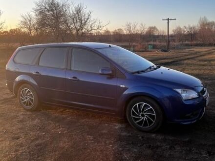 Синій Форд Фокус, об'ємом двигуна 1.6 л та пробігом 246 тис. км за 6000 $, фото 1 на Automoto.ua