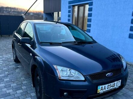 Синий Форд Фокус, объемом двигателя 1.6 л и пробегом 230 тыс. км за 4650 $, фото 1 на Automoto.ua