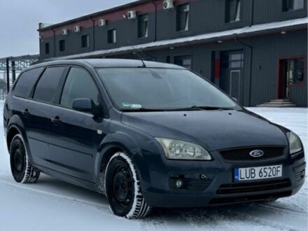 Синий Форд Фокус, объемом двигателя 1.6 л и пробегом 284 тыс. км за 1900 $, фото 1 на Automoto.ua