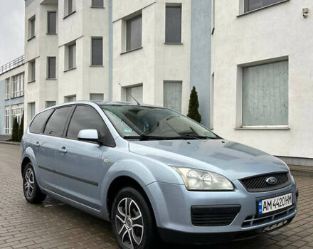 Синій Форд Фокус, об'ємом двигуна 1.6 л та пробігом 187 тис. км за 4700 $, фото 1 на Automoto.ua