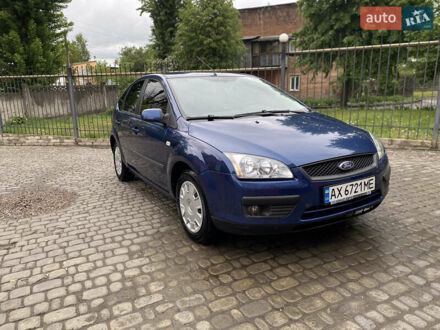 Форд Фокус 2007 в Харькове на Automoto.ua Синий Форд Фокус, объемом двигателя 1.6 л и пробегом 241 тыс. км за 4599 $, фото 1 на Automoto.ua