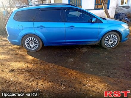Синий Форд Фокус, объемом двигателя 1.6 л и пробегом 319 тыс. км за 5100 $, фото 1 на Automoto.ua