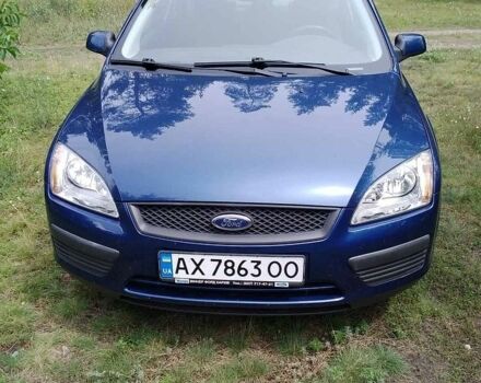 Синий Форд Фокус, объемом двигателя 1.6 л и пробегом 57 тыс. км за 5700 $, фото 1 на Automoto.ua