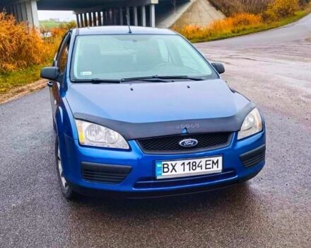 Синий Форд Фокус, объемом двигателя 1.4 л и пробегом 265 тыс. км за 4164 $, фото 1 на Automoto.ua