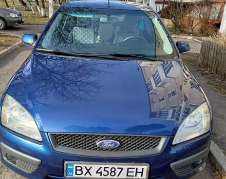 Синий Форд Фокус, объемом двигателя 1.6 л и пробегом 249 тыс. км за 4500 $, фото 1 на Automoto.ua