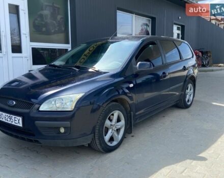 Синий Форд Фокус, объемом двигателя 1.75 л и пробегом 350 тыс. км за 3900 $, фото 1 на Automoto.ua