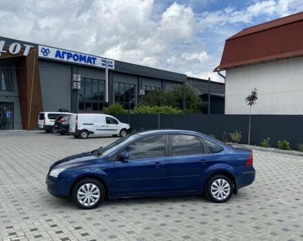 Синий Форд Фокус, объемом двигателя 1.6 л и пробегом 167 тыс. км за 3300 $, фото 1 на Automoto.ua