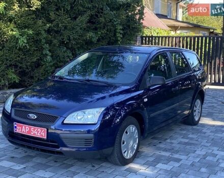 Синий Форд Фокус, объемом двигателя 1.6 л и пробегом 144 тыс. км за 5100 $, фото 1 на Automoto.ua