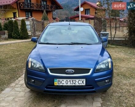 Синий Форд Фокус, объемом двигателя 1.6 л и пробегом 314 тыс. км за 4050 $, фото 1 на Automoto.ua