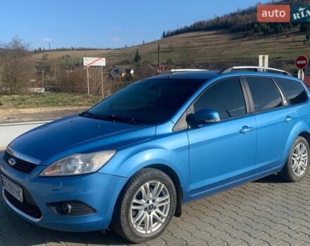 Синий Форд Фокус, объемом двигателя 2 л и пробегом 226 тыс. км за 5250 $, фото 1 на Automoto.ua