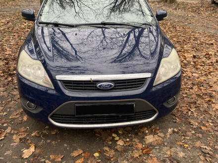 Синій Форд Фокус, об'ємом двигуна 2 л та пробігом 265 тис. км за 6000 $, фото 1 на Automoto.ua