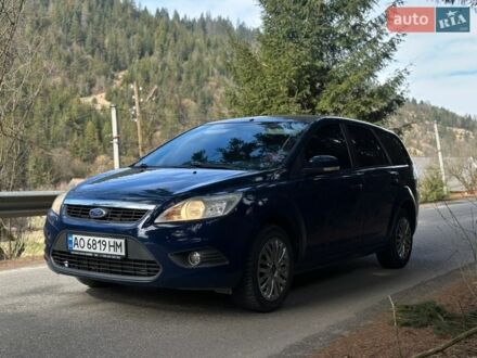 Синий Форд Фокус, объемом двигателя 1.8 л и пробегом 278 тыс. км за 4700 $, фото 1 на Automoto.ua