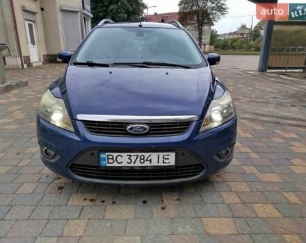 Синий Форд Фокус, объемом двигателя 1.6 л и пробегом 250 тыс. км за 4800 $, фото 1 на Automoto.ua