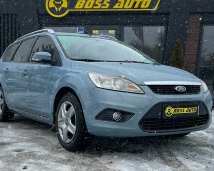 Синий Форд Фокус, объемом двигателя 1.6 л и пробегом 253 тыс. км за 5600 $, фото 1 на Automoto.ua