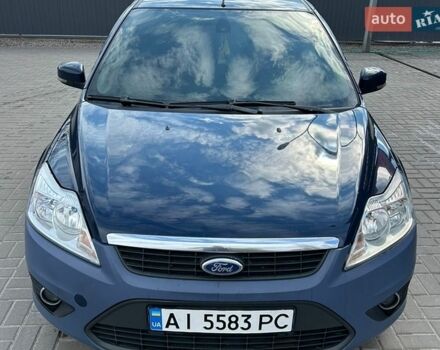 Синий Форд Фокус, объемом двигателя 2 л и пробегом 242 тыс. км за 5300 $, фото 1 на Automoto.ua