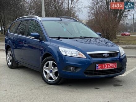 Синий Форд Фокус, объемом двигателя 1.6 л и пробегом 165 тыс. км за 5400 $, фото 1 на Automoto.ua