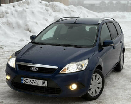 Синий Форд Фокус, объемом двигателя 1.6 л и пробегом 277 тыс. км за 4950 $, фото 1 на Automoto.ua