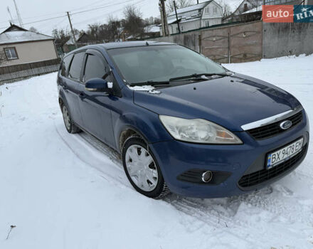 Синій Форд Фокус, об'ємом двигуна 1.6 л та пробігом 402 тис. км за 3000 $, фото 1 на Automoto.ua