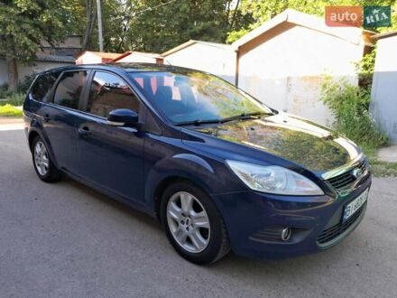Форд Фокус 2008 в Полтаве на Automoto.ua Синий Форд Фокус, объемом двигателя 1.6 л и пробегом 250 тыс. км за 5400 $, фото 1 на Automoto.ua