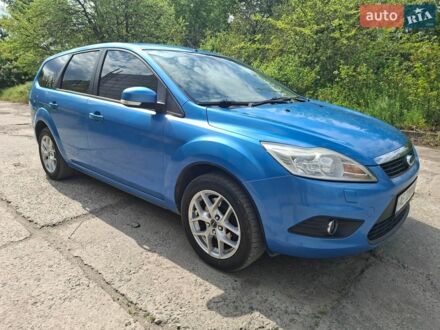 Синий Форд Фокус, объемом двигателя 2 л и пробегом 304 тыс. км за 6300 $, фото 1 на Automoto.ua