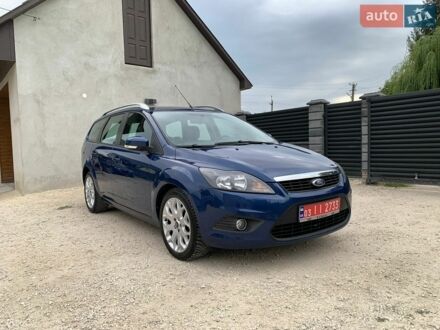 Синий Форд Фокус, объемом двигателя 1.6 л и пробегом 208 тыс. км за 5200 $, фото 1 на Automoto.ua