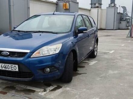 Синий Форд Фокус, объемом двигателя 2 л и пробегом 240 тыс. км за 5500 $, фото 1 на Automoto.ua