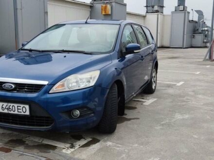 Синий Форд Фокус, объемом двигателя 2 л и пробегом 243 тыс. км за 5000 $, фото 1 на Automoto.ua