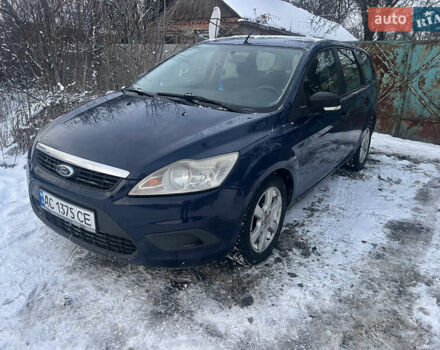 Синий Форд Фокус, объемом двигателя 1.56 л и пробегом 35 тыс. км за 4000 $, фото 1 на Automoto.ua