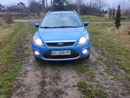 Синий Форд Фокус, объемом двигателя 1.6 л и пробегом 224 тыс. км за 5500 $, фото 1 на Automoto.ua