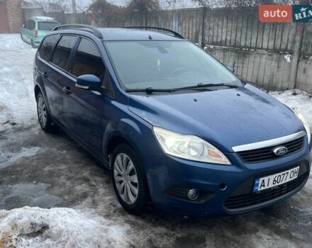 Синий Форд Фокус, объемом двигателя 1.8 л и пробегом 220 тыс. км за 5200 $, фото 1 на Automoto.ua