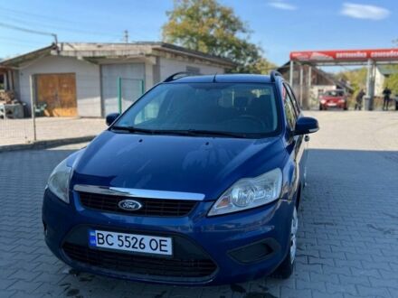 Синий Форд Фокус, объемом двигателя 1.6 л и пробегом 286 тыс. км за 4010 $, фото 1 на Automoto.ua