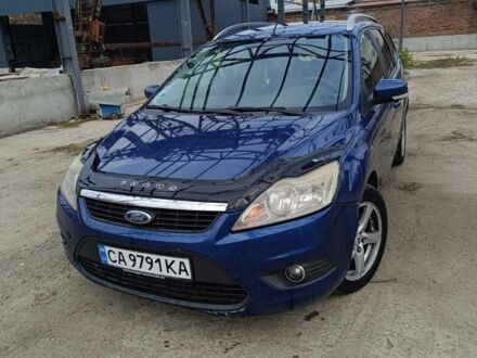 Синій Форд Фокус, об'ємом двигуна 2 л та пробігом 256 тис. км за 5800 $, фото 1 на Automoto.ua