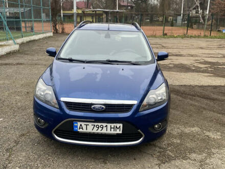 Синий Форд Фокус, объемом двигателя 1.6 л и пробегом 243 тыс. км за 5100 $, фото 1 на Automoto.ua