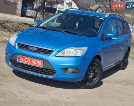 Синий Форд Фокус, объемом двигателя 1.6 л и пробегом 250 тыс. км за 5500 $, фото 1 на Automoto.ua