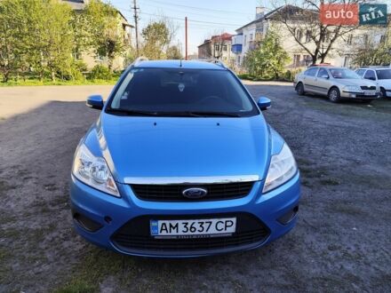 Синій Форд Фокус, об'ємом двигуна 1.6 л та пробігом 247 тис. км за 5500 $, фото 1 на Automoto.ua