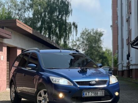 Форд Фокус 2008 в Ивано-Франковске на Automoto.ua Синий Форд Фокус, объемом двигателя 1.6 л и пробегом 218 тыс. км за 4999 $, фото 1 на Automoto.ua