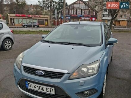 Синій Форд Фокус, об'ємом двигуна 2 л та пробігом 330 тис. км за 5000 $, фото 1 на Automoto.ua