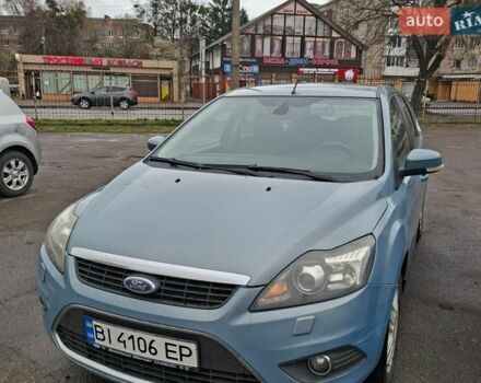 Синій Форд Фокус, об'ємом двигуна 2 л та пробігом 330 тис. км за 5000 $, фото 1 на Automoto.ua