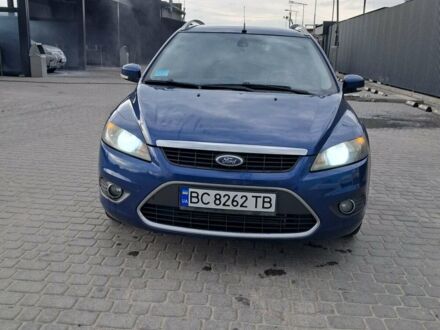Синий Форд Фокус, объемом двигателя 1.6 л и пробегом 310 тыс. км за 5600 $, фото 1 на Automoto.ua