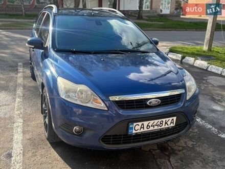 Синий Форд Фокус, объемом двигателя 1.6 л и пробегом 259 тыс. км за 5500 $, фото 1 на Automoto.ua