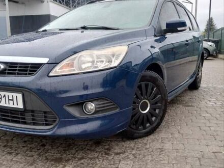 Синий Форд Фокус, объемом двигателя 1.6 л и пробегом 278 тыс. км за 5100 $, фото 1 на Automoto.ua