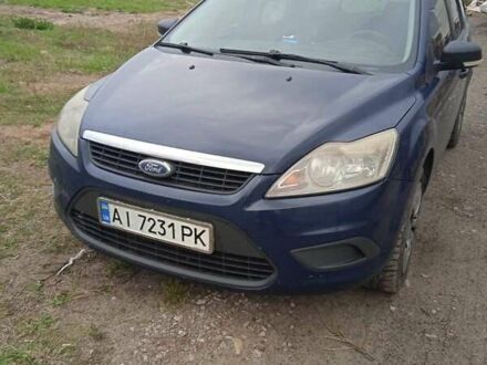 Форд Фокус 2008 в Броварах на Automoto.ua Синий Форд Фокус, объемом двигателя 1.8 л и пробегом 250 тыс. км за 4700 $, фото 1 на Automoto.ua