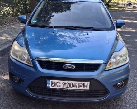 Синій Форд Фокус, об'ємом двигуна 2 л та пробігом 337 тис. км за 4500 $, фото 1 на Automoto.ua