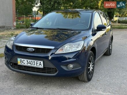 Синий Форд Фокус, объемом двигателя 1.6 л и пробегом 208 тыс. км за 4900 $, фото 1 на Automoto.ua