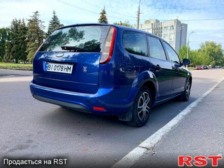 Форд Фокус 2008 в Полтаве на Automoto.ua Синий Форд Фокус, объемом двигателя 1.6 л и пробегом 231 тыс. км за 5400 $, фото 1 на Automoto.ua