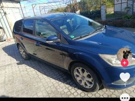 Синий Форд Фокус, объемом двигателя 2 л и пробегом 214 тыс. км за 5000 $, фото 1 на Automoto.ua