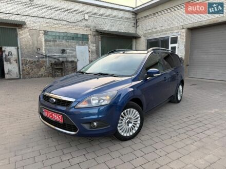 Синий Форд Фокус, объемом двигателя 1.6 л и пробегом 227 тыс. км за 6750 $, фото 1 на Automoto.ua