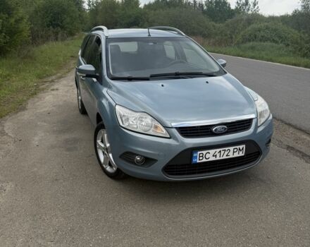 Синий Форд Фокус, объемом двигателя 1.6 л и пробегом 231 тыс. км за 5700 $, фото 1 на Automoto.ua